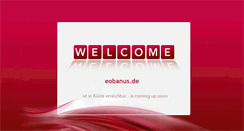 Desktop Screenshot of eobanus.de